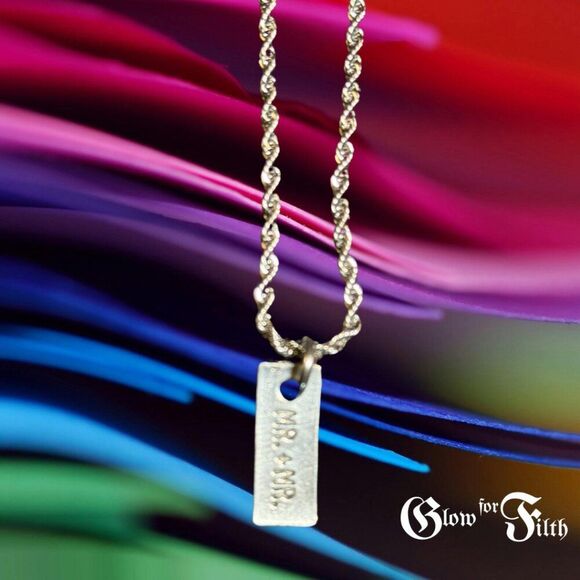 MR + MR LGBTQ+ Pride Necklace - Picture 1 of 2